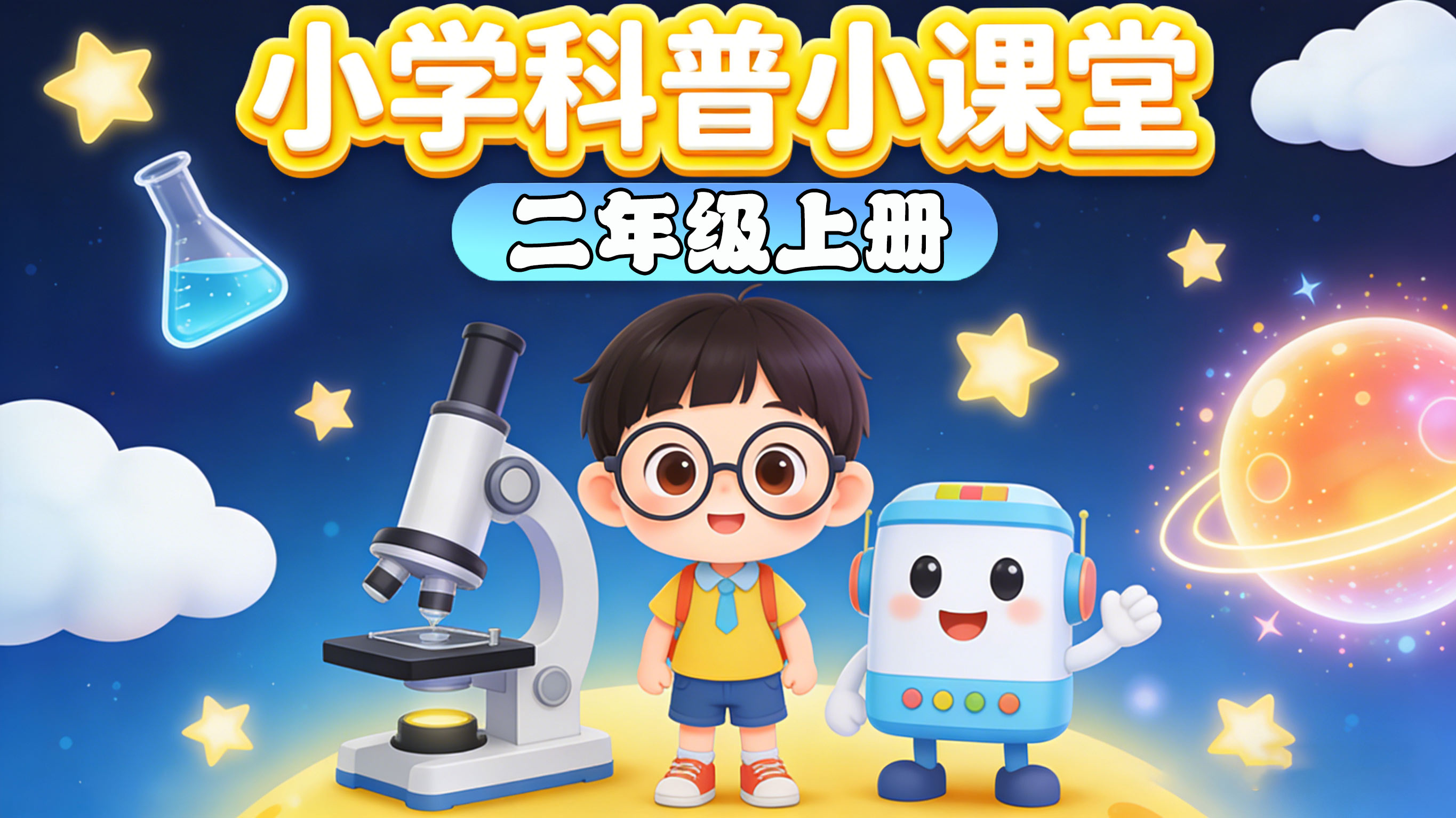 小学科普小课堂【二年级上】
